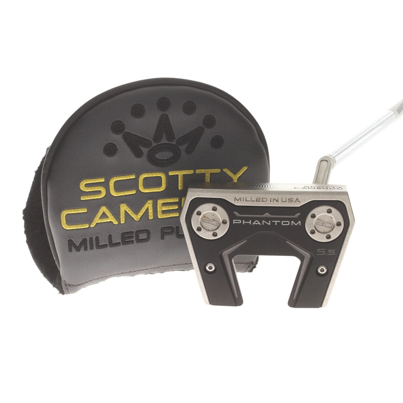 Scotty Cameron 2024 Phantom 5.5 Mens Right Hand Putter 34" Mallet - Scotty Cameron Studio Design