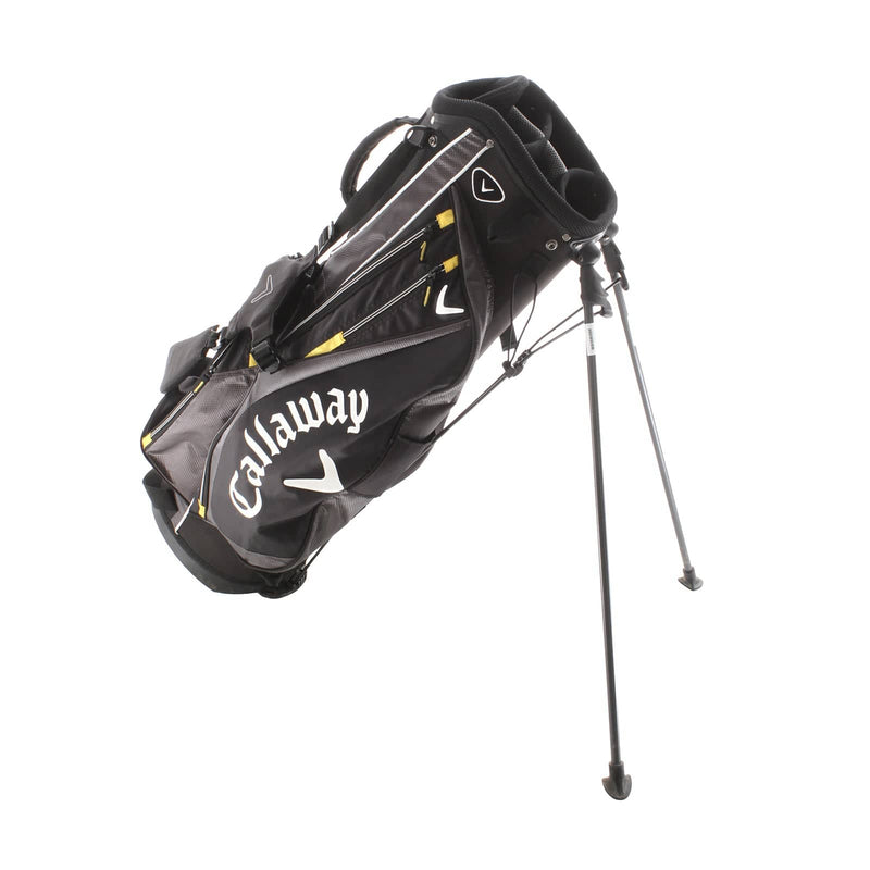 Callaway Warbird Stand Bag - Black/White/Yellow