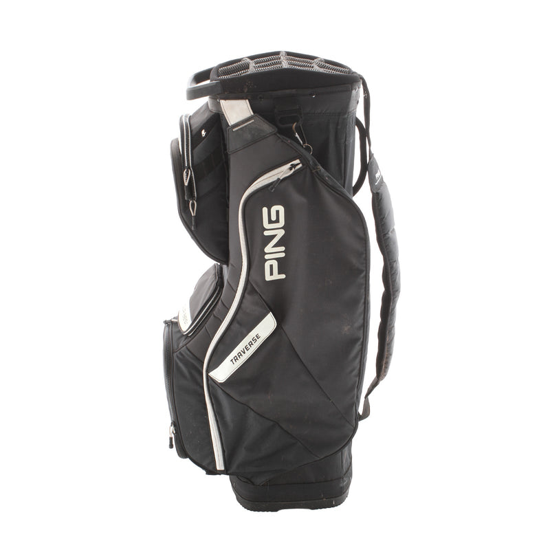 Ping Traverse Cart Bag - Grey/White