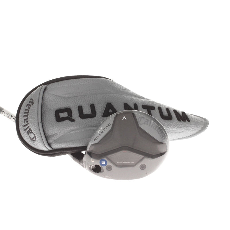 Callaway Quantum Max Graphite Mens Right Hand Fairway 3 Wood 15* Regular - Project X Denali Silver Frost 60