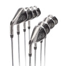 Callaway Steelhead XR Steel Mens Left Hand Irons 5-SW+AW Regular - True Temper Speedstep 80