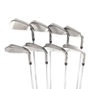 Callaway Steelhead XR Steel Mens Left Hand Irons 5-SW+AW Regular - True Temper Speedstep 80