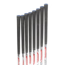 Callaway Steelhead XR Steel Mens Left Hand Irons 5-SW+AW Regular - True Temper Speedstep 80