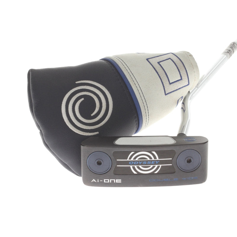 Odyssey Ai-One Double Wide Mens Right Hand Putter 35" Mallet Odyssey Stroke Lab - Super Stroke Tour 3.0