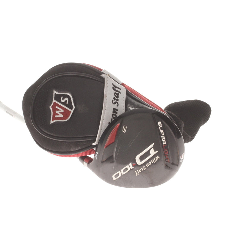 Wilson D100 Graphite Mens Right Hand Fairway 3 Wood 15* Stiff - Matrix Ozik HD 5.1