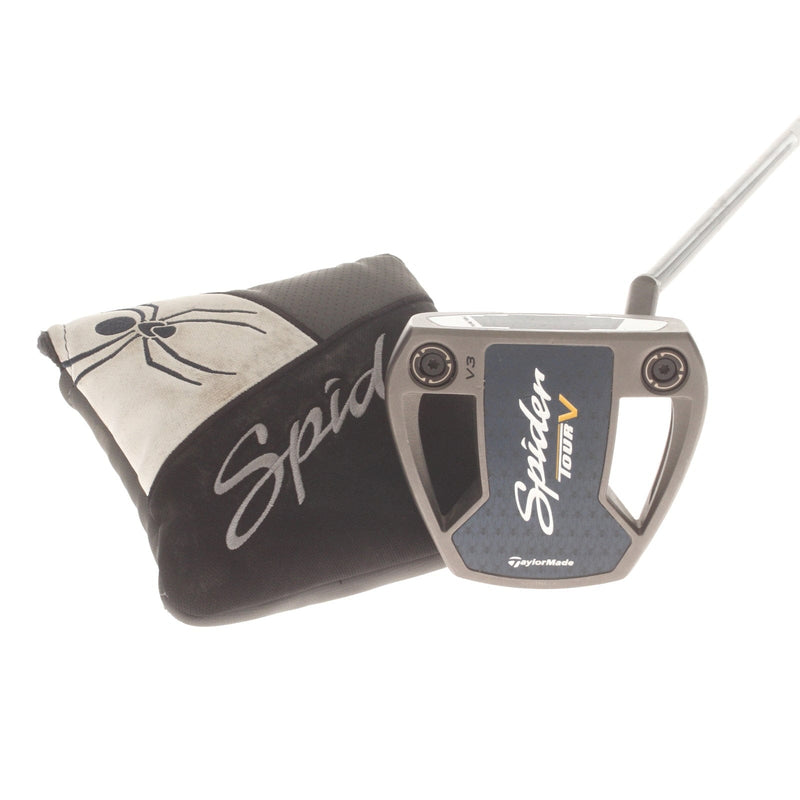 TaylorMade Spider Tour V 2023 Mens Right Hand Putter 34" Mallet KBS - Super Stroke Pistol 1.0