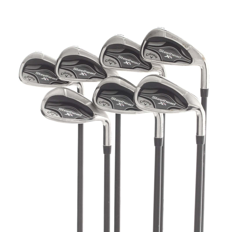 Callaway Steelhead XR Graphite Mens Right Hand Irons 5-SW Regular - HZRDUS 5.5 58g