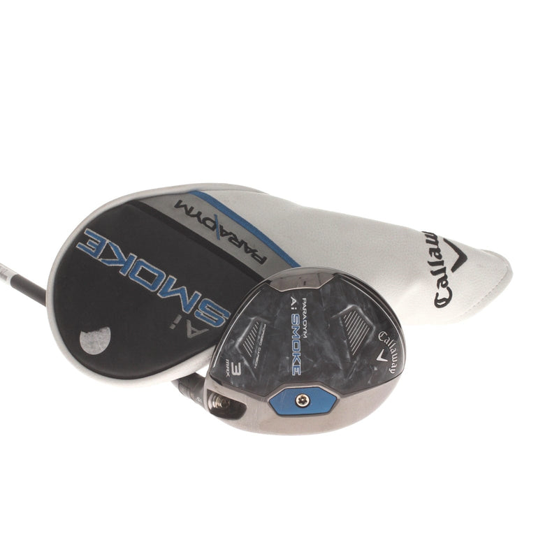 Callaway Paradym Ai Smoke Max Graphite Mens Right Hand Fairway 3 Wood 15* Regular - Mitsubishi Chemical Tensei AV Series Blue 65