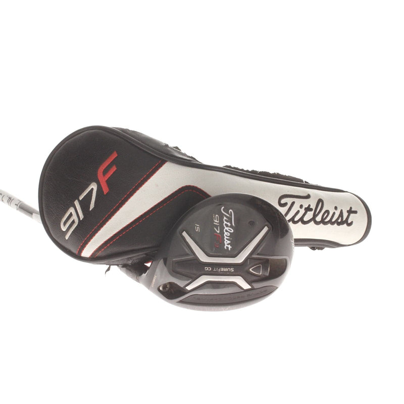 Titleist 917 F3 Graphite Mens Right Hand Fairway 3 Wood 15* Stiff - Aldila Rogue Max 75