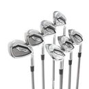 Callaway Quantum Max Graphite Mens Right Hand Irons 6-AW+SW Regular - Denali 60G