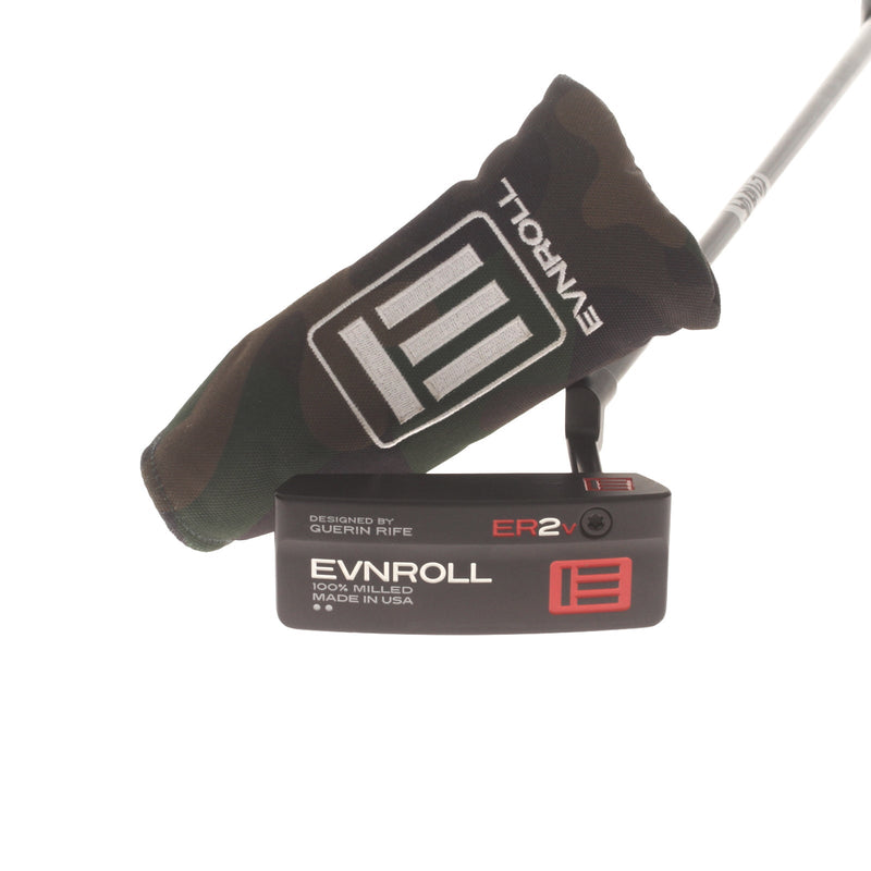 Evnroll V-Series ER2v 2021 Mens Right Hand Putter 34" Mid-Mallet - Evnroll Gravity Grip 1.0