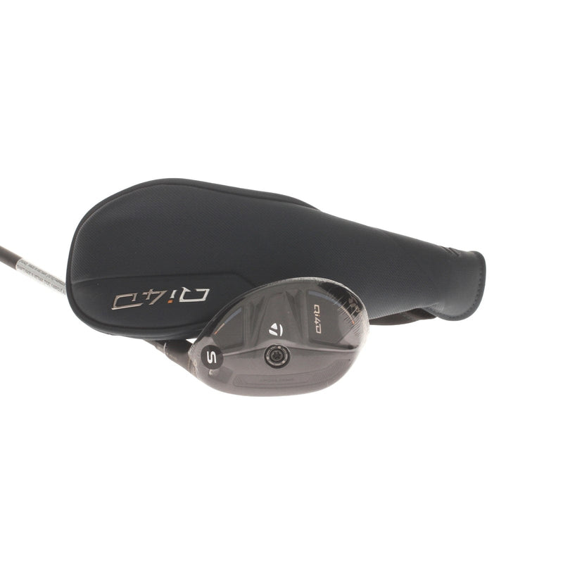 TaylorMade Qi4D Graphite Mens Right Hand 4 Hybrid 22* Stiff - KBS REAX 75