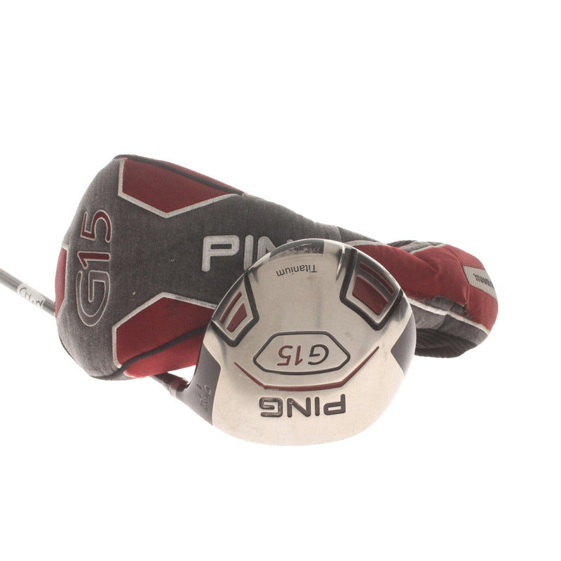 Ping G15 Draw Graphite Mens Right Hand Driver 12* Stiff - TaylorMade Burner Lite 60