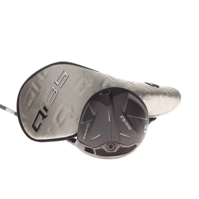 TaylorMade Qi35 Graphite Mens Right Hand Driver 10.5* Stiff - Mitsubishi Chemical Ka'li Black 60s