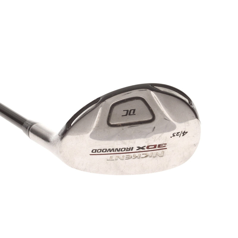 Nickent 3DX Graphite Mens Right Hand 4 Hybrid 23* Stiff - Grafalloy