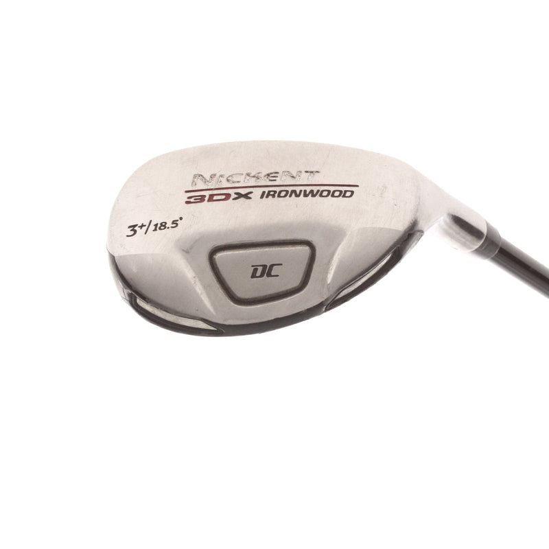 Nickent 3DX Graphite Mens Right Hand 3 Hybrid 18.5* Stiff - Grafalloy