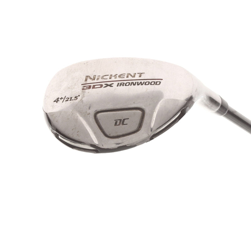 Nickent 3DX Graphite Mens Right Hand 4 Hybrid 21.5* Stiff - Grafalloy