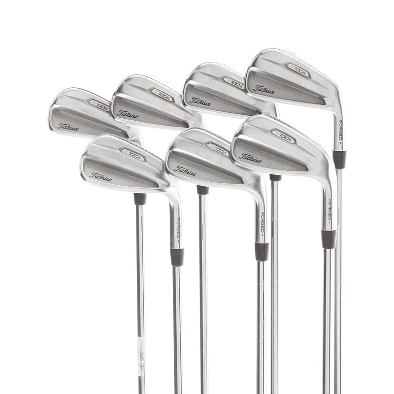 Titleist T100S 2021 Steel Mens Right Hand Irons 4-PW Stiff - True Temper AMT Tour White S300
