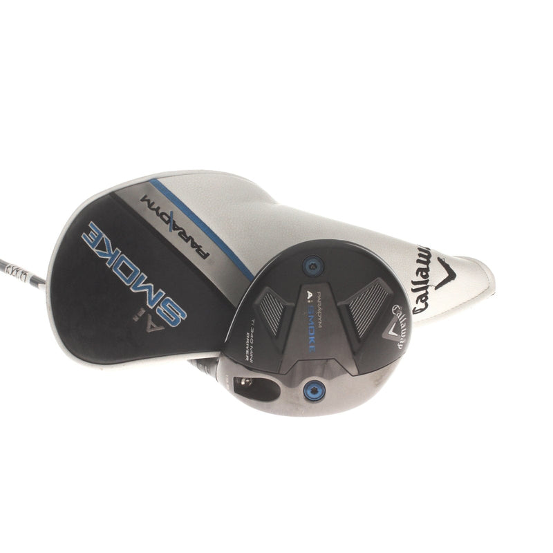 Callaway Paradym Ai-Smoke Ti 340 Graphite Mens Right Hand Mini Driver 13.5* Stiff - Denali Blue Frost 60g 6.5