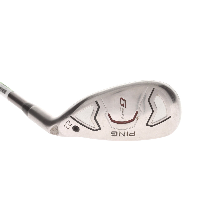 Ping G20 Graphite Mens Right Hand 4 Hybrid 23* Soft Regular - Ping TFC 169H