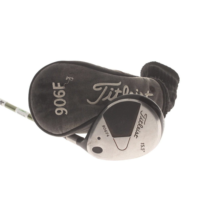 Titleist 906F4 Graphite Mens Right Hand Fairway 3 Wood 15.5* Stiff - Aldila NV 75-S