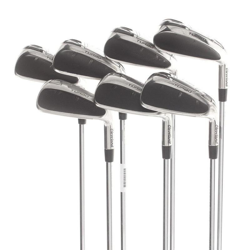 Cleveland Launcher HB Turbo Steel Mens Right Hand Irons 5-SW Regular - Dynamic Gold DST 98