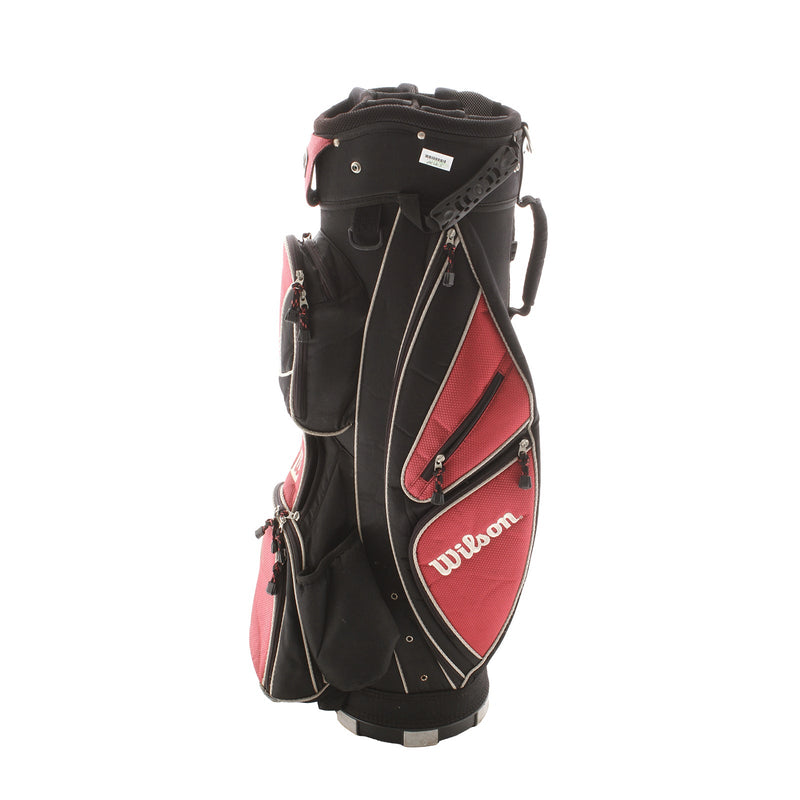 Wilson Cart Bag - Black/Pink