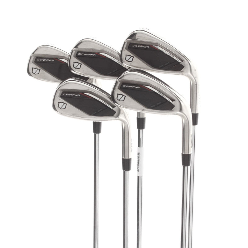 Wilson Dynapwr Max Steel Mens Right Hand Irons 6-PW Regular - KBS Max Ultralite