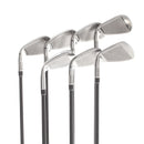 TaylorMade M4 Graphite Mens Right Hand Irons 5-SW Senior - Fujikura Atmos Red 5-A
