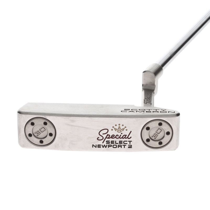 Scotty Cameron Special Select Newport 2 Mens Right Hand Putter 35" Blade - Golf Pride Reverse Taper Pistol