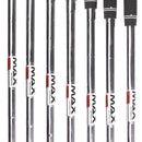 Wilson D9 Steel Mens Right Hand Irons 5-SW Regular - KBS Max