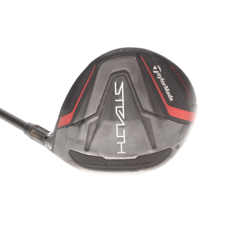 TaylorMade Stealth Graphite Mens Right Hand Fairway 3 Wood 15* Regular - Fujikura Ventus 5-R