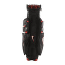 Nike M9 Cart Bag - Black/Red/Silver