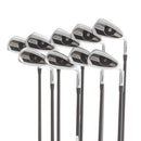 Ping G400 Graphite Mens Right Hand Irons 5-GW+SW+LW Red Dot 0.75* Flat Regular - Alta CB