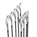 Ping G400 Graphite Mens Right Hand Irons 5-GW+SW+LW Red Dot 0.75* Flat Regular - Alta CB