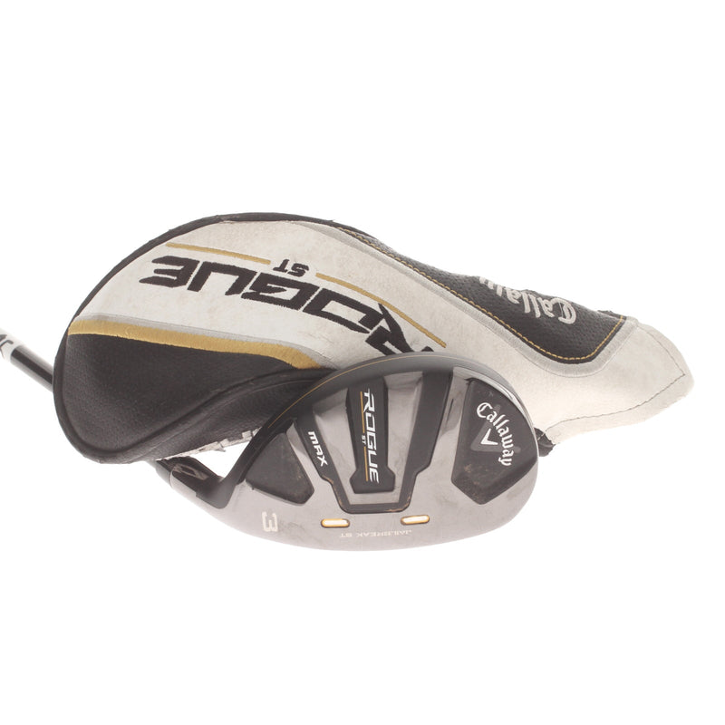 Callaway Rogue ST Max Graphite Mens Right Hand 3 Hybrid 18* Regular - Tensei Av Series 65 Blue