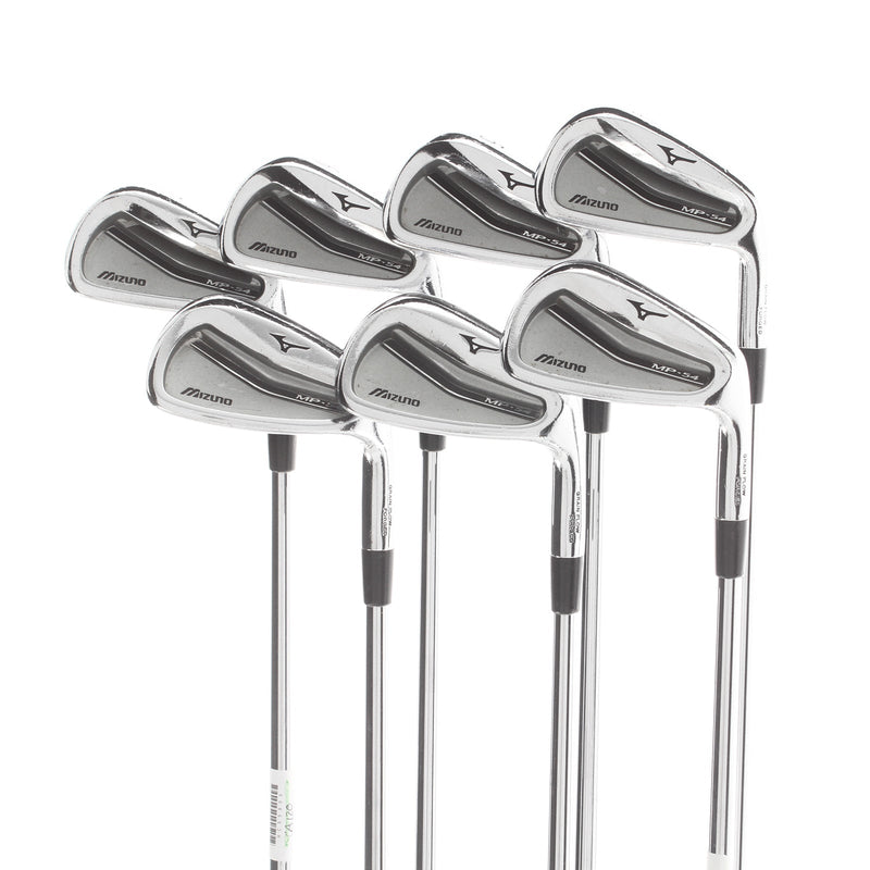 Mizuno MP-54 Steel Mens Right Hand Irons 4-PW Regular - Project X 5.5