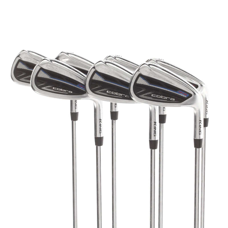 Cobra King Radspeed One Length Steel Mens Right Hand Irons 5-GW Regular - KBS Tour