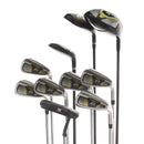 Wilson Deep Red Tour Steel/Graphite Junior Right Hand Package Set Junior - Wilson Deep Red Tour