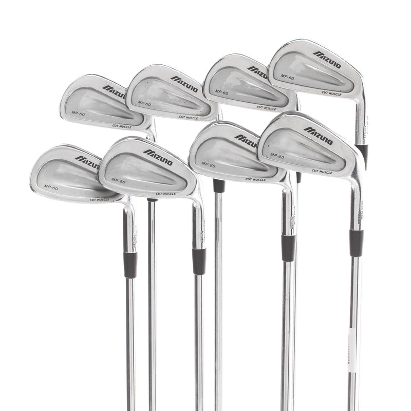 Mizuno MP-60 Steel Mens Right Hand Irons 3-PW Regular - Dynamic Gold