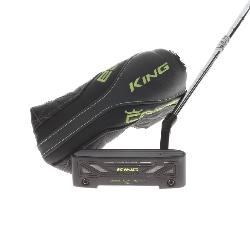 Cobra King Grandsport AL 3D Mens Right Hand Putter 41" Blade KBS Tour Putter - Super Stroke Flatso 17
