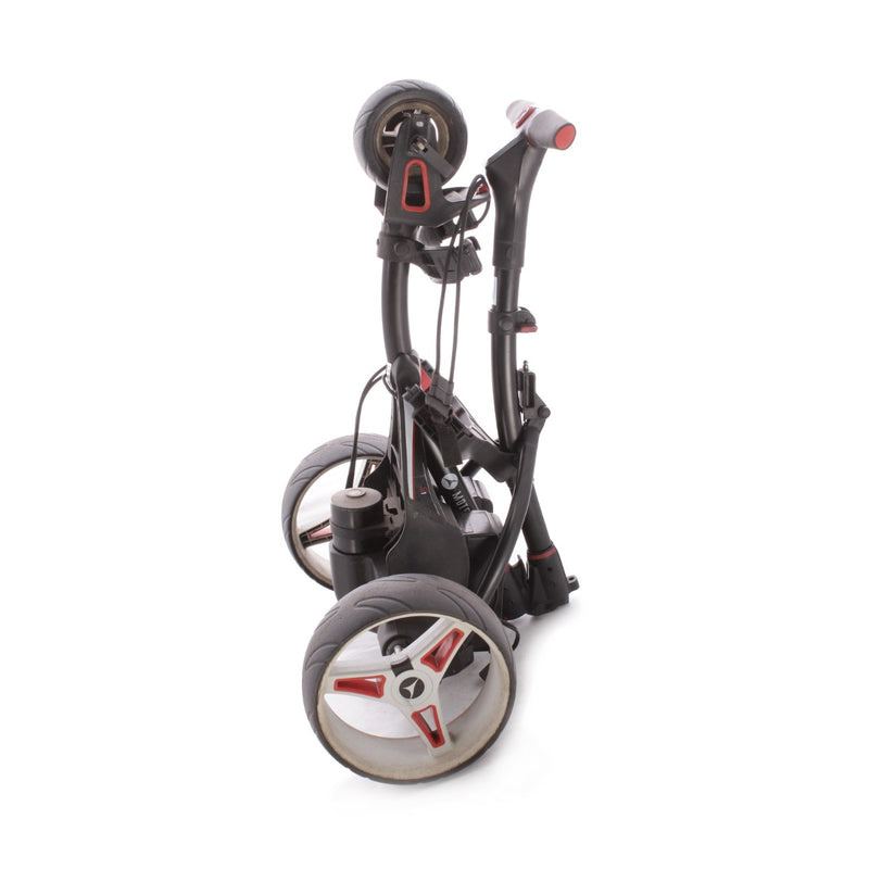 Motocaddy S1 Second Hand 18 Hole Electric Golf Trolley - Black/Red