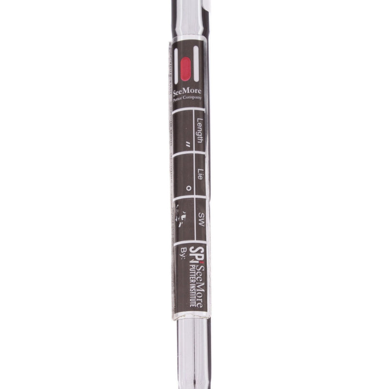 SeeMore Si5 Milled ss303 Men's Right Hand Putter 35 Inches - SeeMore