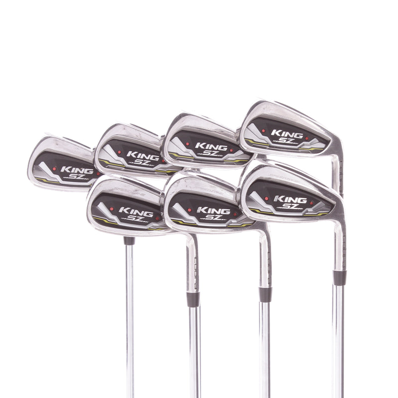 Cobra King SZ Steel Men's Right Hand Irons 5-PW+GW Regular - KBS Tour 90