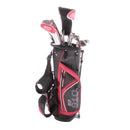 GolPhin 910+ Set Graphite Junior Right Hand Dvr,5 Wood,5 Hybrid,Irons 5-SW,Putter & Bag Junior - GolPhin