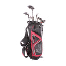 GolPhin 910+ Set Graphite Junior Right Hand Dvr,5 Wood,5 Hybrid,Irons 5-SW,Putter & Bag Junior - GolPhin