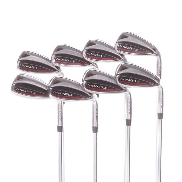 Maxfli Mystique V1 Steel Mens Right Hand Irons 4-SW Stiff - Maxfli