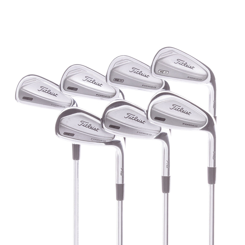 Titleist 716 CB Forged Steel Men's Right Hand Irons 4-PW Stiff - Nippon Pro 100