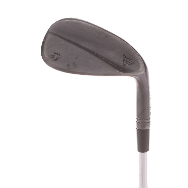 TaylorMade Milled Grind 3 Black Men's Right Hand Gap Wedge 50* Steel Stiff - KBS