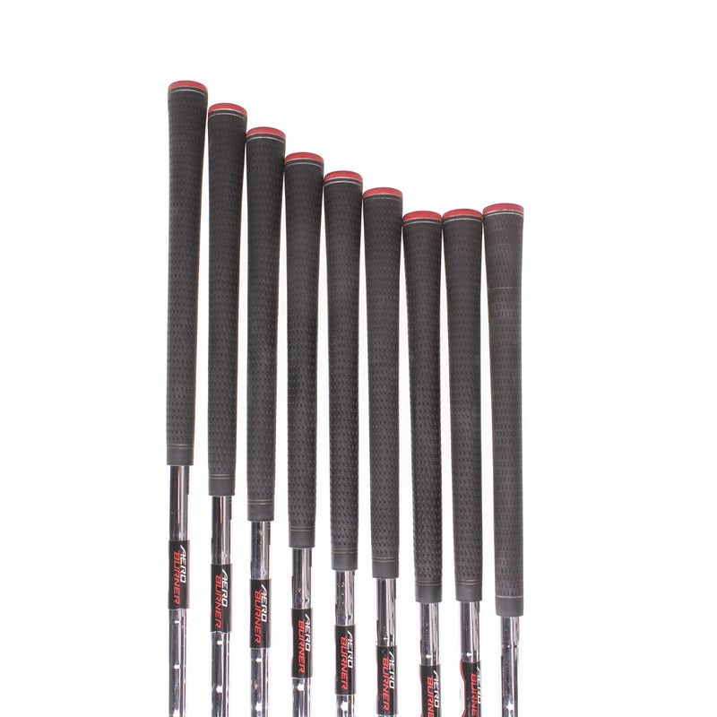 TaylorMade AeroBurner Steel Men's Right Irons 4-SW+AW  Stiff - AeroBuner